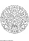 Coloriage Mandala