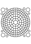 Coloriage mandala2