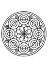Coloriages mandala21
