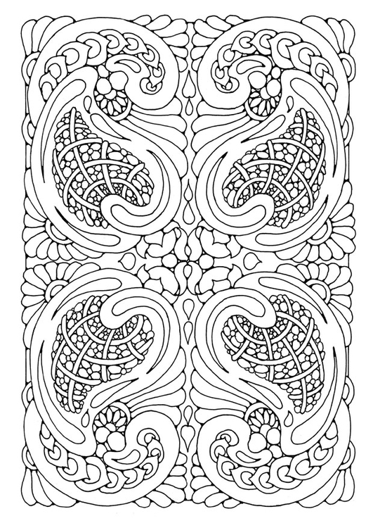Coloriage mandala7a
