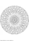 Coloriage mandalaV3