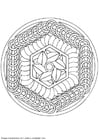 Coloriage mandalaX7