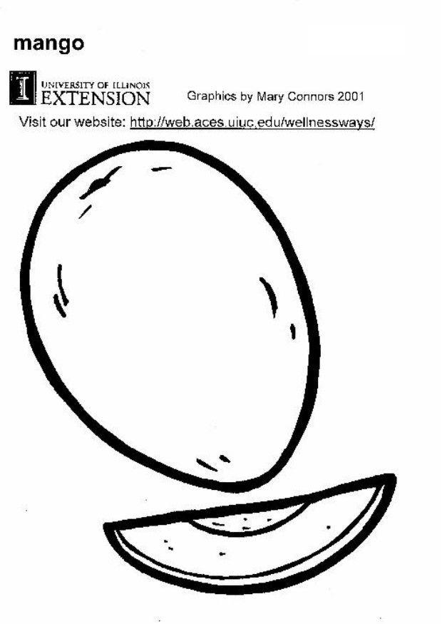 Coloriage Mangue Img Coloriage Mangue Img