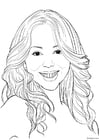 Coloriage Mariah Carey