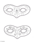 Coloriage masques