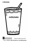 Coloriage milkshake