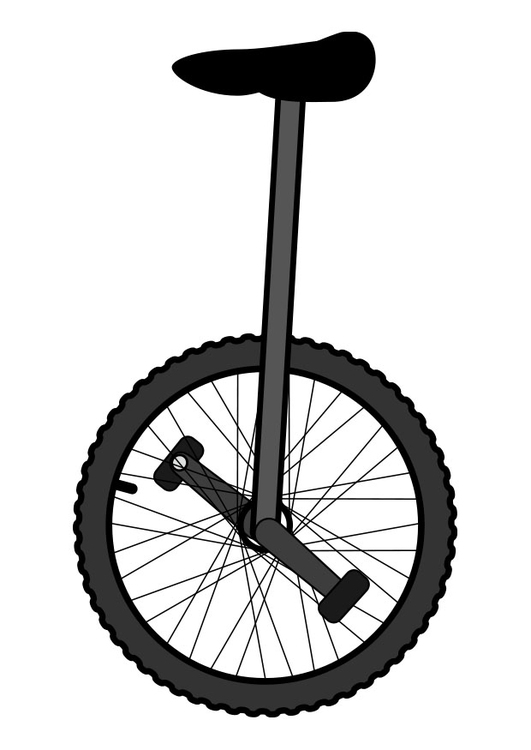 Coloriage monocycle