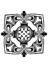 Coloriage motif