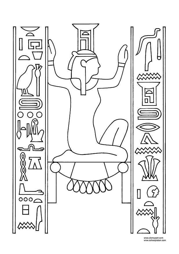 Coloriage Nephthys