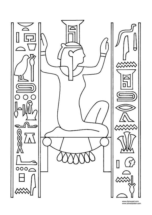 Coloriage Nephthys