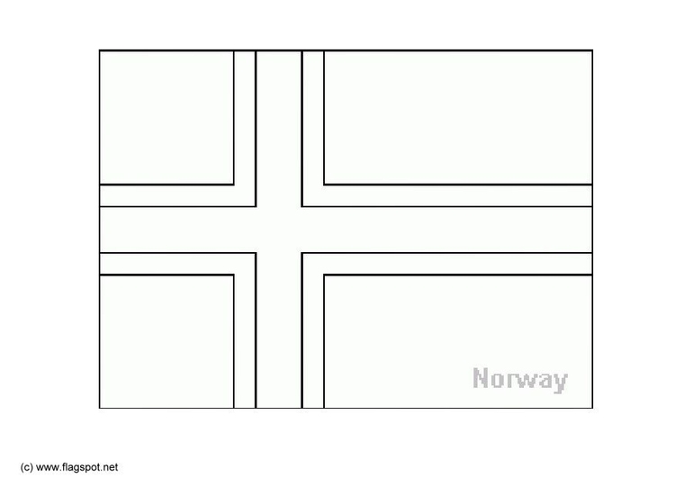 Coloriage NorvÃ¨ge