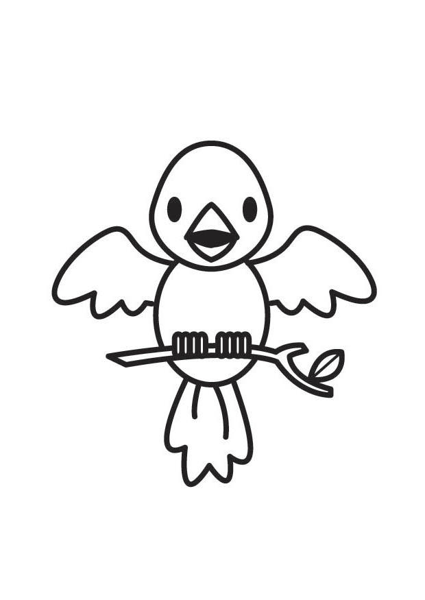 Coloriage Oiseau  Coloriages Gratuits à Imprimer  Dessin 17842