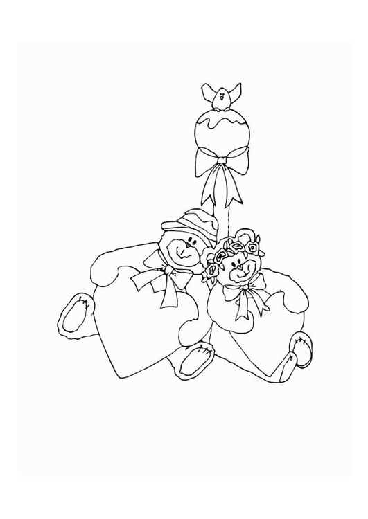 Coloriage oursons