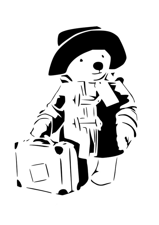 Coloriage Paddington