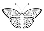 Coloriage papillon