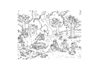 Coloriages parc