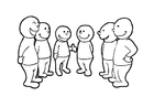 coloriage parler en grouper (2)