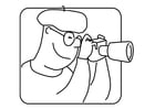 Coloriage photographe