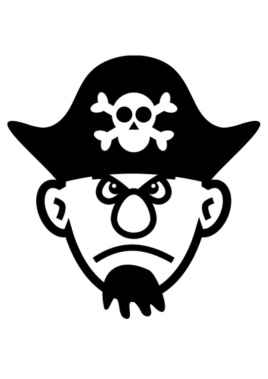 Coloriage pirate