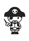 Coloriage Pirate