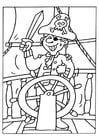 Coloriage pirate