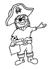 Coloriage pirate