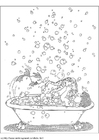 Coloriage plaisirs du bain
