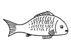 Coloriage poisson