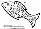 Coloriage poisson