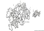 Coloriage poissons
