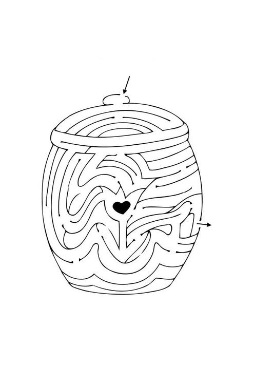 pot labyrinthe