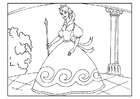 coloriage princesse