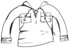 Coloriage pull-over