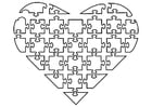 puzzle de coeur