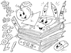 coloriage rentrée des classes