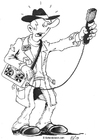 coloriage reporter