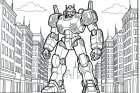 Coloriage robot