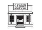 Coloriages saloon