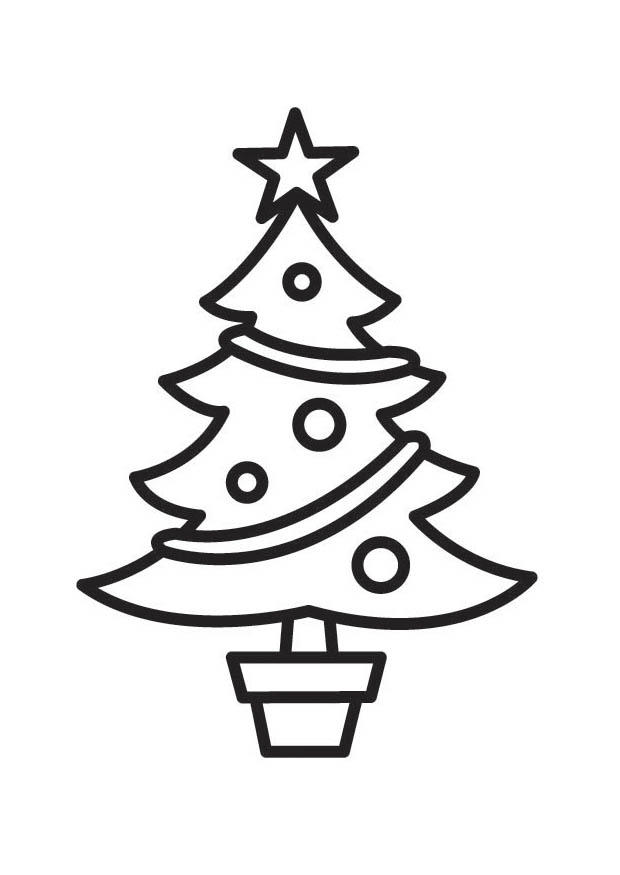 coloriage sapin de noel i