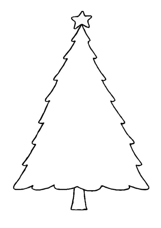 Coloriage sapin de noÃ«l