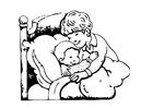 coloriage se coucher