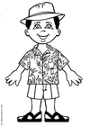 coloriage Sebastio