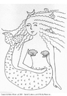 Coloriages sirène