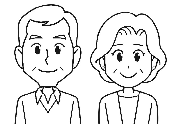 Coloriage sourire