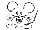 Coloriages souris