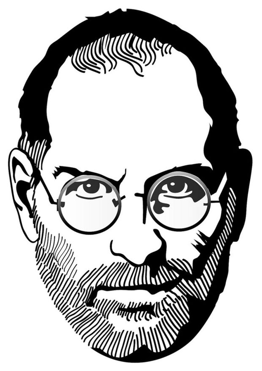 Coloriage Steve Jobs