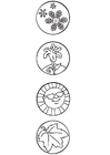 Coloriages symboles