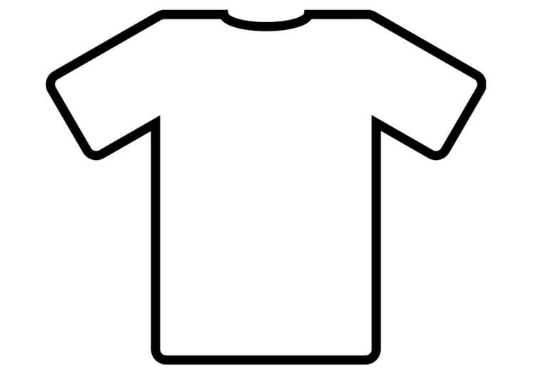 Coloriage T shirt  Coloriages Gratuits  Imprimer 