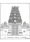 Coloriages temple
