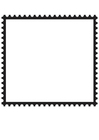 Coloriages timbre carré